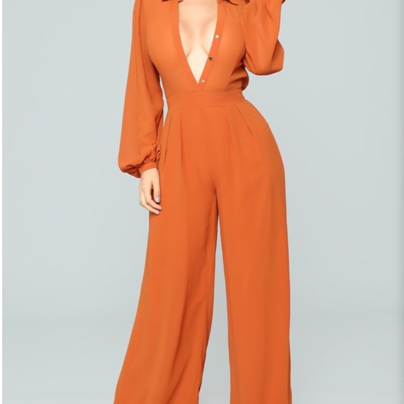 long sleeve jumpsuit fashion nova